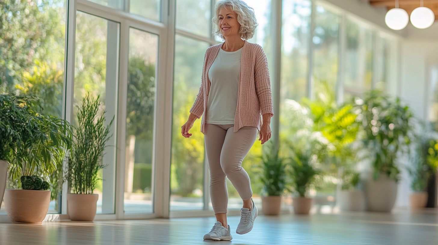 Щасливі учасники фітнес програм для старших людей